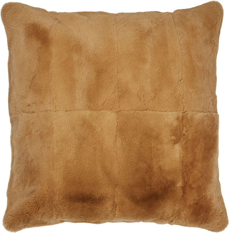 Rex Rabbit Cashmere Cushion | 45x45 cm | 60x60 cm Mustard Yellow