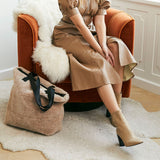 Premium | New Zealand Sheepskin | Short Curly Wool | Rug 180x110 cm Anthracite