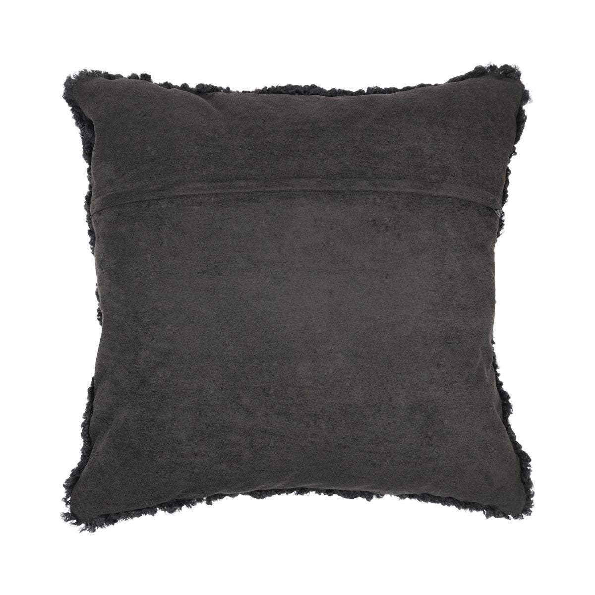 Sheepskin Cushion | Short Wool | New Zealand | 50x50 cm Black