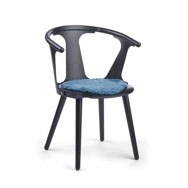 Short Wool Sheepskin Seat Cover | Ø38 cm