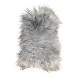 Icelandic Sheepskin | Long Wool | 100-120 cm Natural Grey