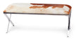 Bench Of Cow Hide | 110x42x45 cm