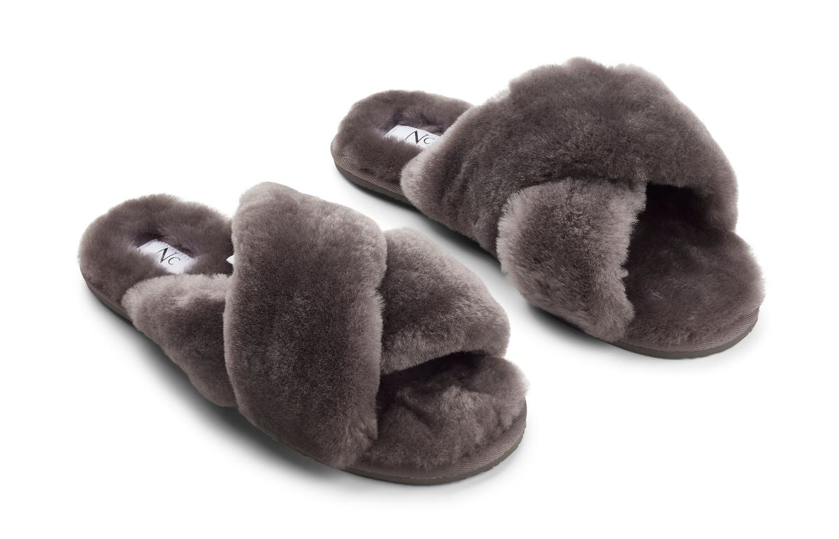 Slipper Cross Dark Grey