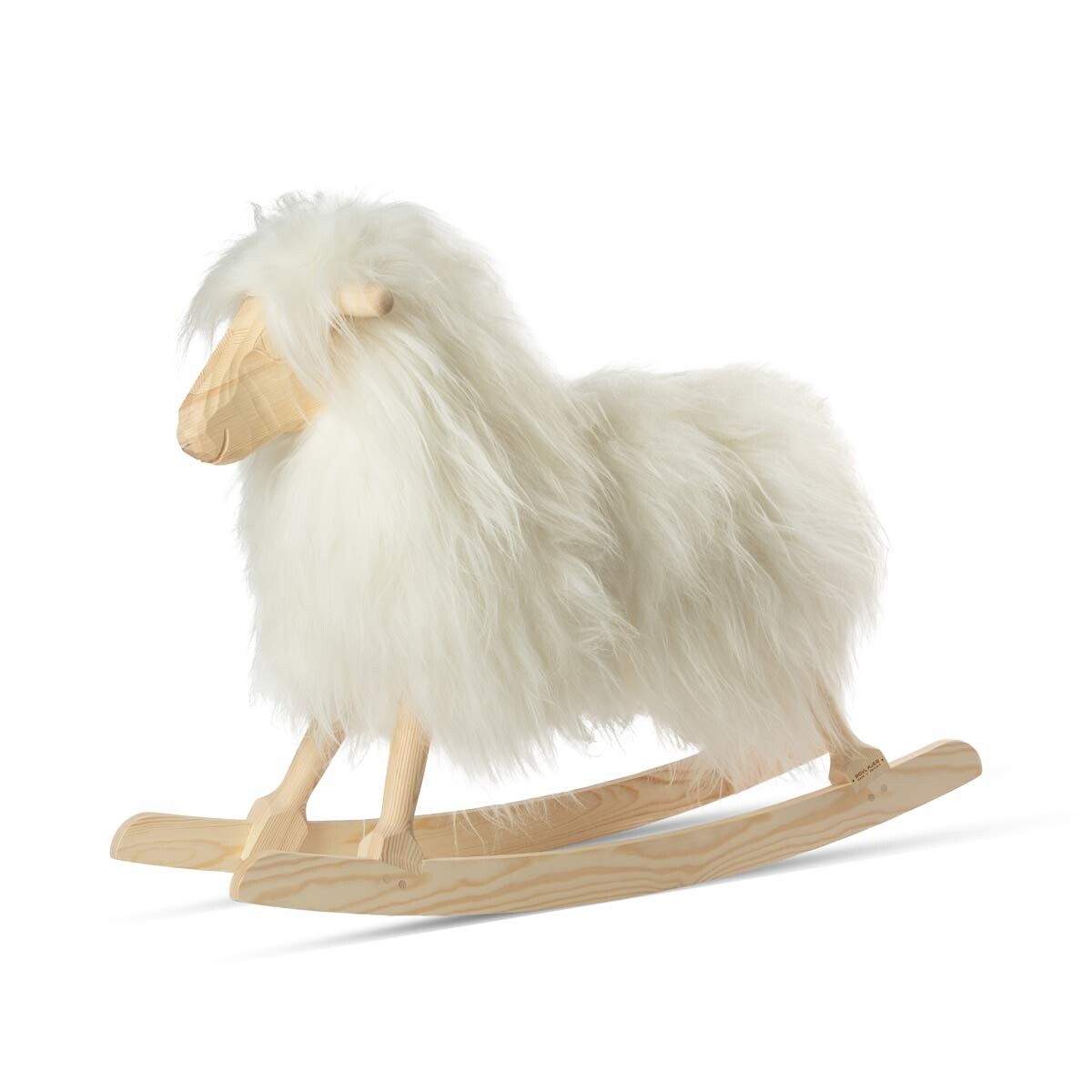 Rocking Sheep | Icelandic Long Wool | L85xW25xH60 cm | Large
