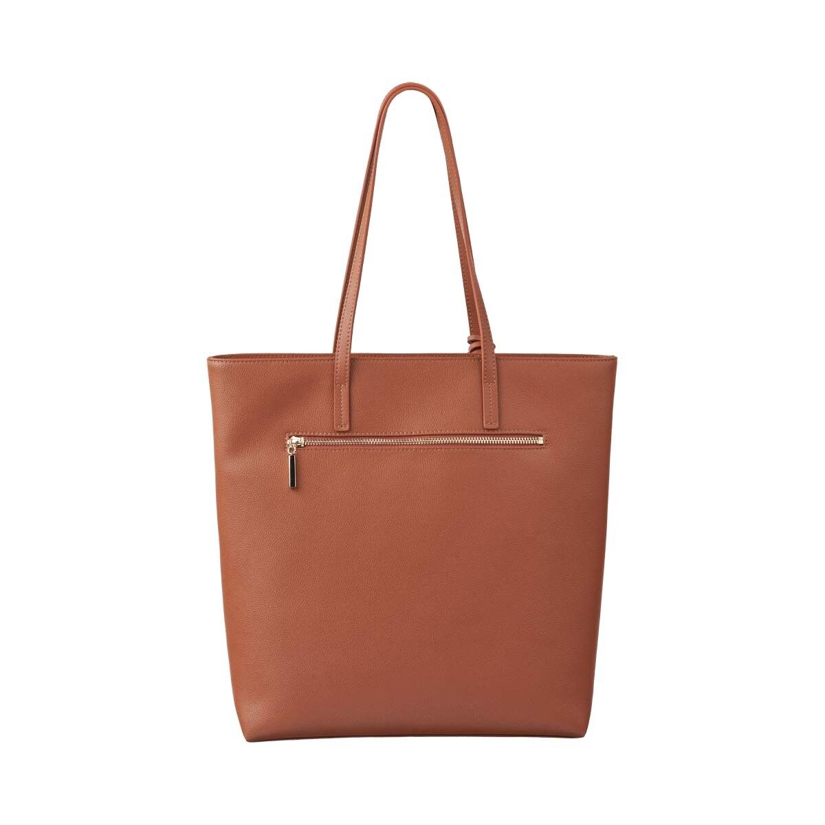 Juliana Shopper Bag  Leather Brown
