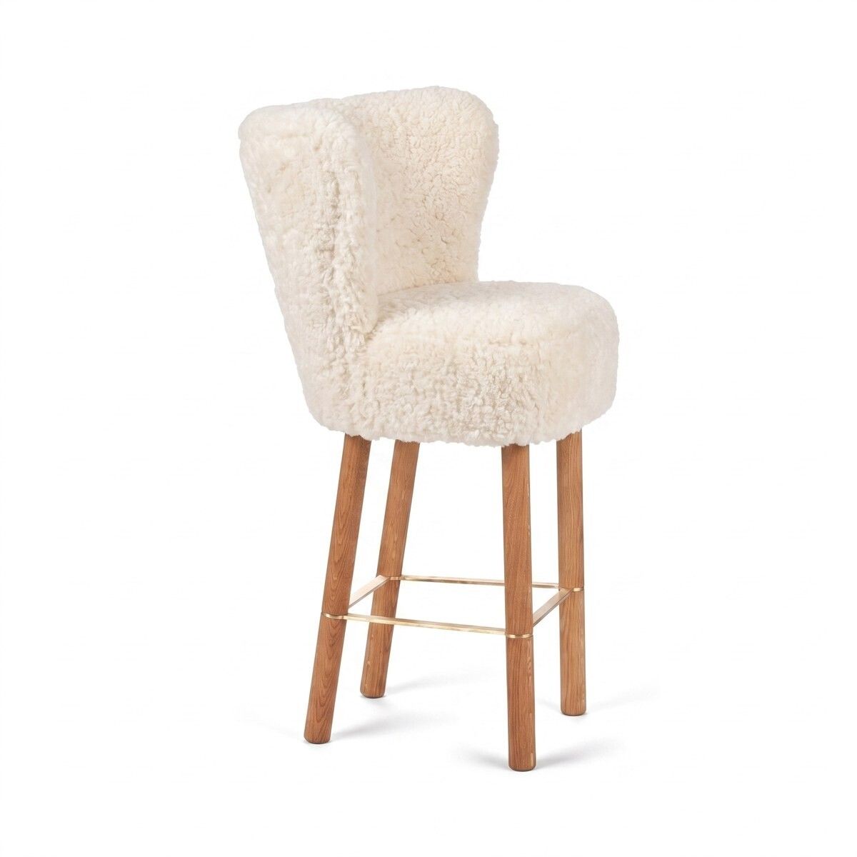 Emilia Bar Stool Ivory