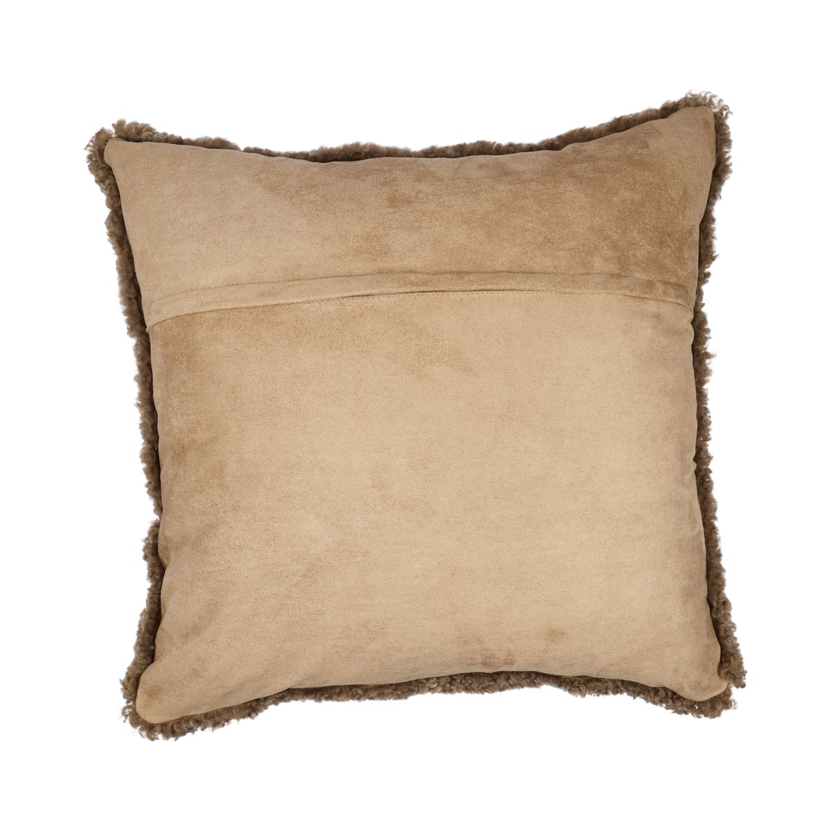 Sheepskin Cushion | Short Wool | New Zealand | 40x40 cm Sahara