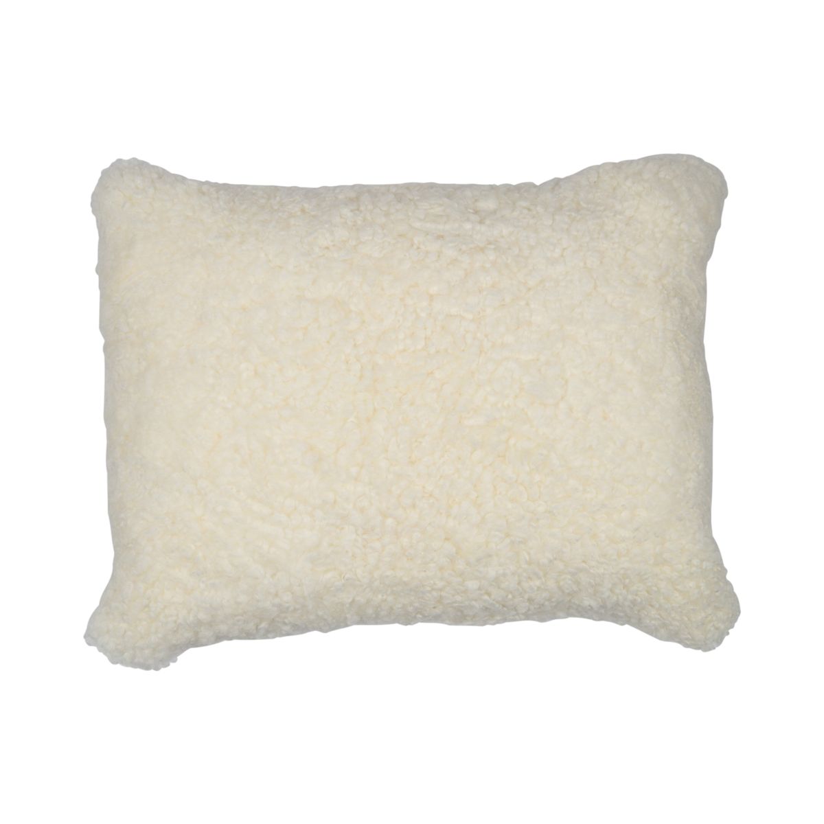 Sheepskin Cushion | Short Wool | New Zealand | 35x45 cm White