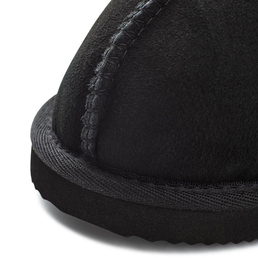 Nordic Sheepskin Slipper Black