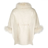 Lorraine Poncho Beige