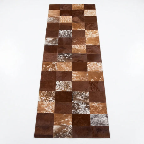 Cow Hide Design Rug Lisbon Brown