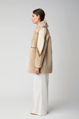 Anika Jacket Beige/Brown
