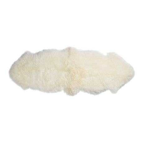 Double Sheepskin | Long Wool | Argentina | 145x50 cm Ivory