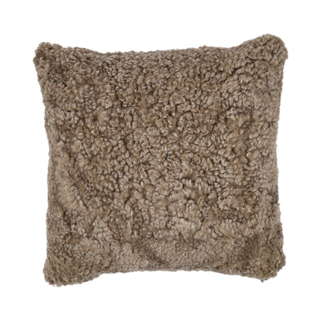 Sheepskin Cushion | Short Wool | New Zealand | 50x50 cm Sahara
