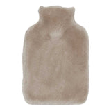 Moccasin Hot Water Bottle Silver Grey