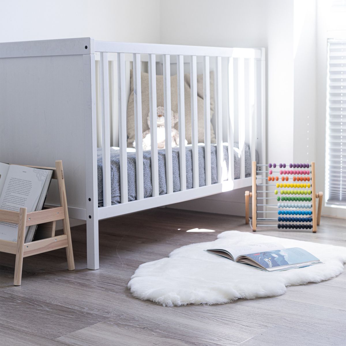 Baby Sheepskin | Short Wool | New Zealand | 95 cm Snow White
