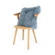 Sheepskin Cushion | Mongolian | 50x50 cm Sky Grey