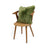 Sheepskin Cushion | Long Wool | New Zealand | 50x50 cm Green