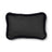 Short-Wool Sheepskin Cushion | SW trim | 52x52 cm | 34x52 cm Charcoal/Black