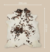Cow Hide Rug | Exotic Tricolor | 4,4 sqm Exotic Tricolor