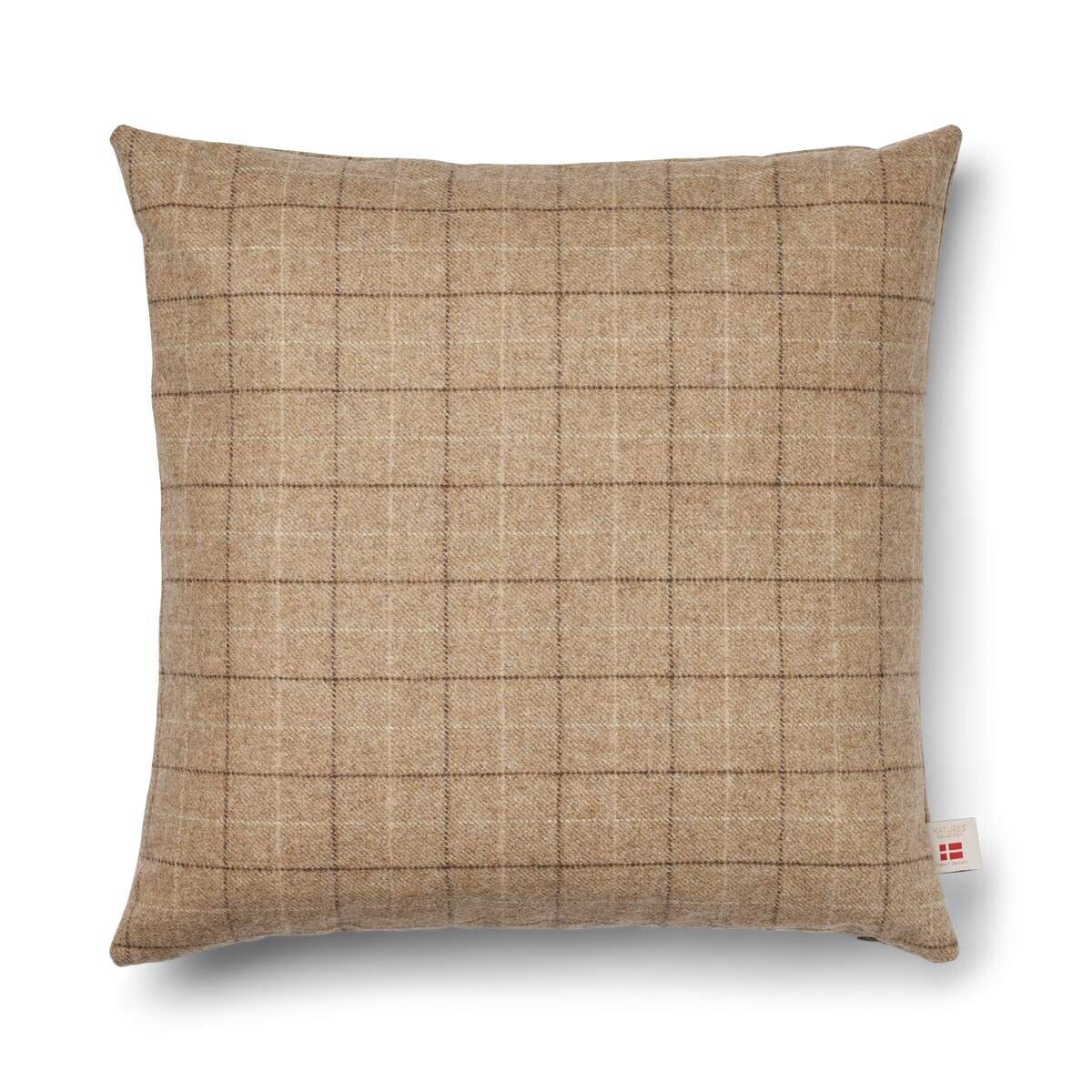 Doublesided Wool Cushion | 52x52 cm | 34x52 cm Oatmeal-Beige