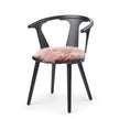Long Wool Sheepskin Seat Cover | Ø38 cm