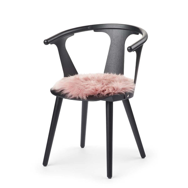 Long Wool Sheepskin Seat Cover | Ø38 cm