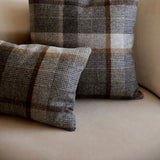 Doublesided Wool Cushion | 52x52 cm Cocoa-Dark Brown