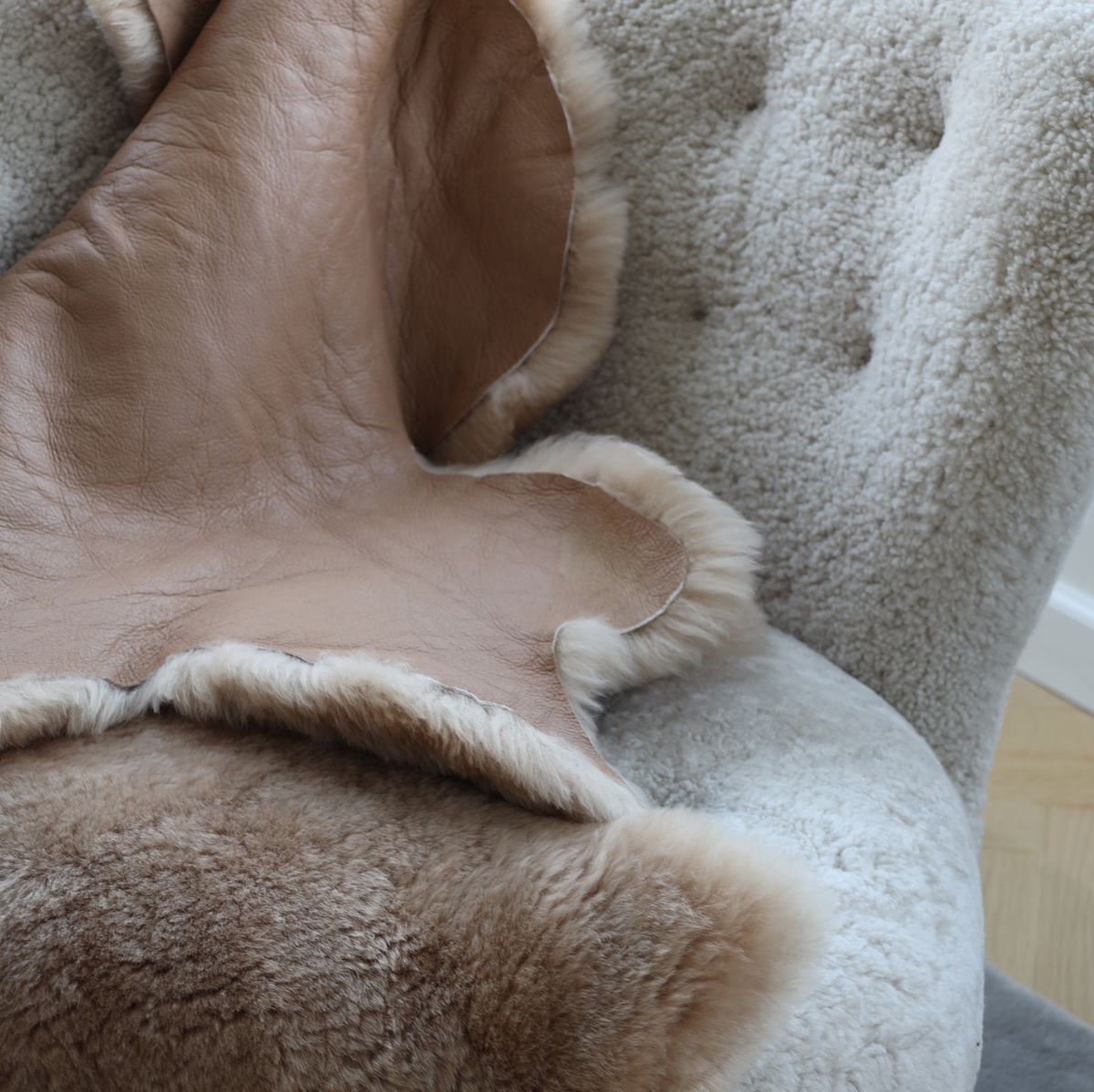Double Face Sheepskin | Australia | 90 cm Black