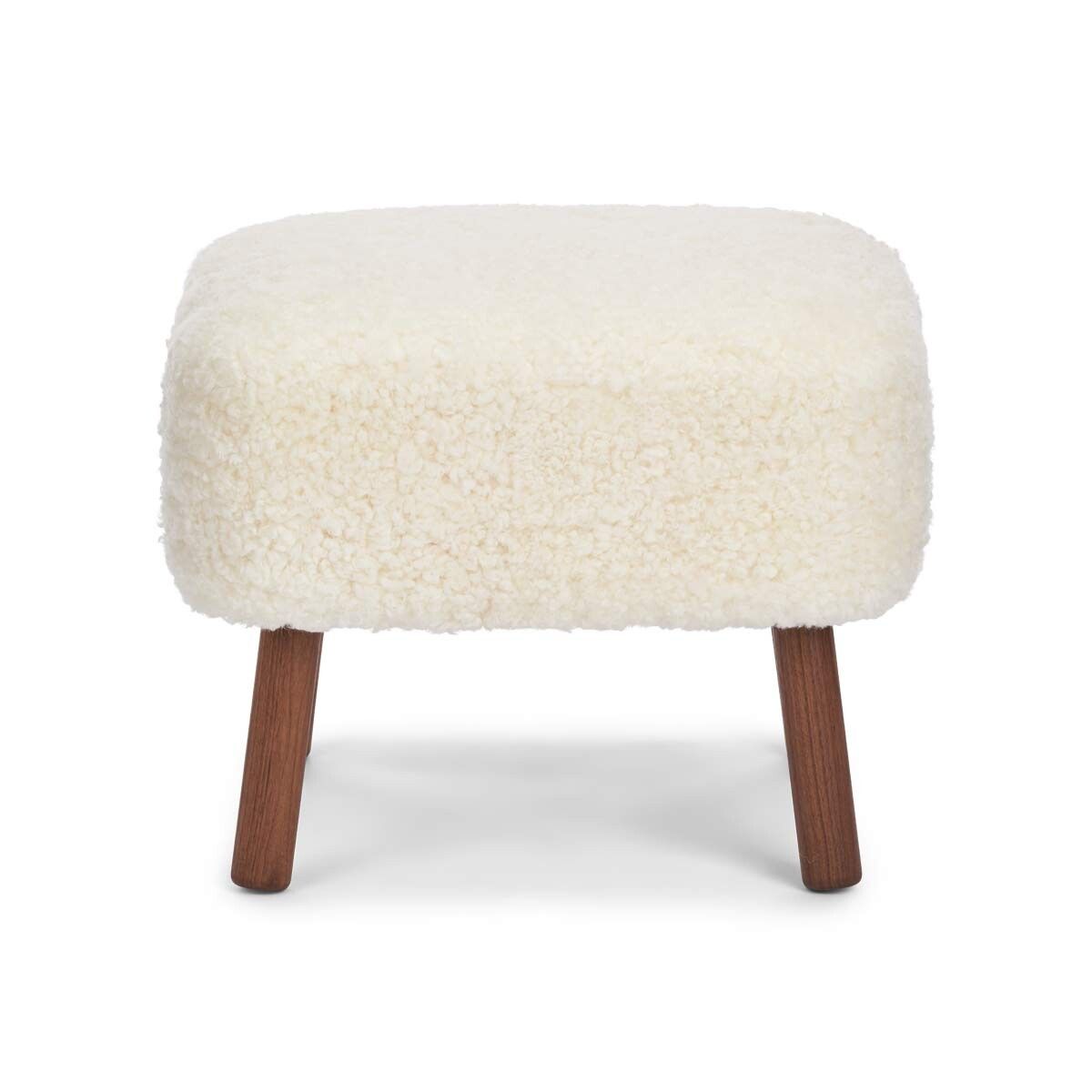 Emil Foot Rest Stool Ivory