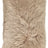 Long-Wool Sheepskin Cushion | 28x56 cm Warm Sand