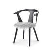 Tibetan Sheepskin Seat Cover | 38cm Light Grey