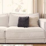 Short-Wool Sheepskin Cushion | Doublesided |  40x40 & 56x56 cm Anthracite