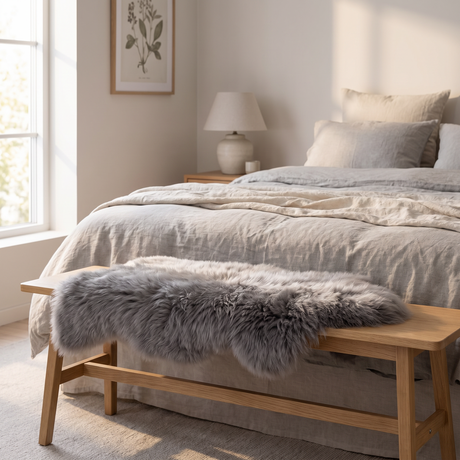 New Zealand Sheepskin | 70+ cm Ivory