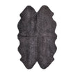 Premium | New Zealand Sheepskin | Short Curly Wool | Rug 180x110 cm Anthracite