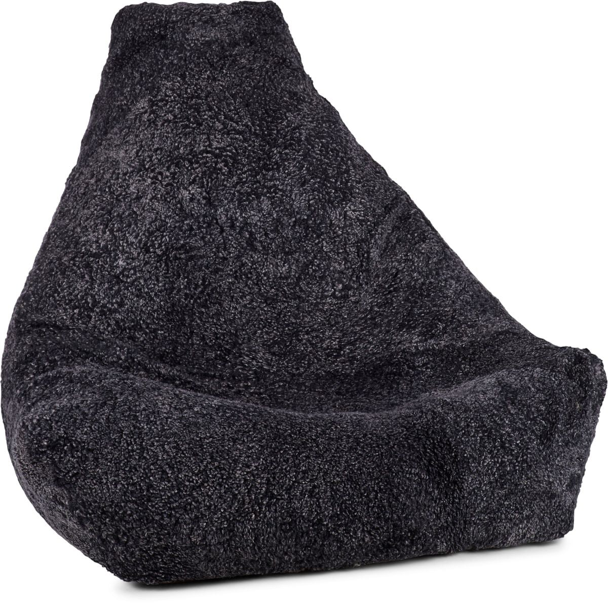 Sheepskin Bean Bag Chair Short Wool 100x100x80 cm