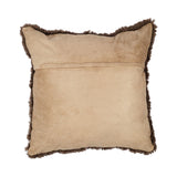 Sheepskin Cushion | Short Wool | New Zealand | 50x50 cm Mushroom