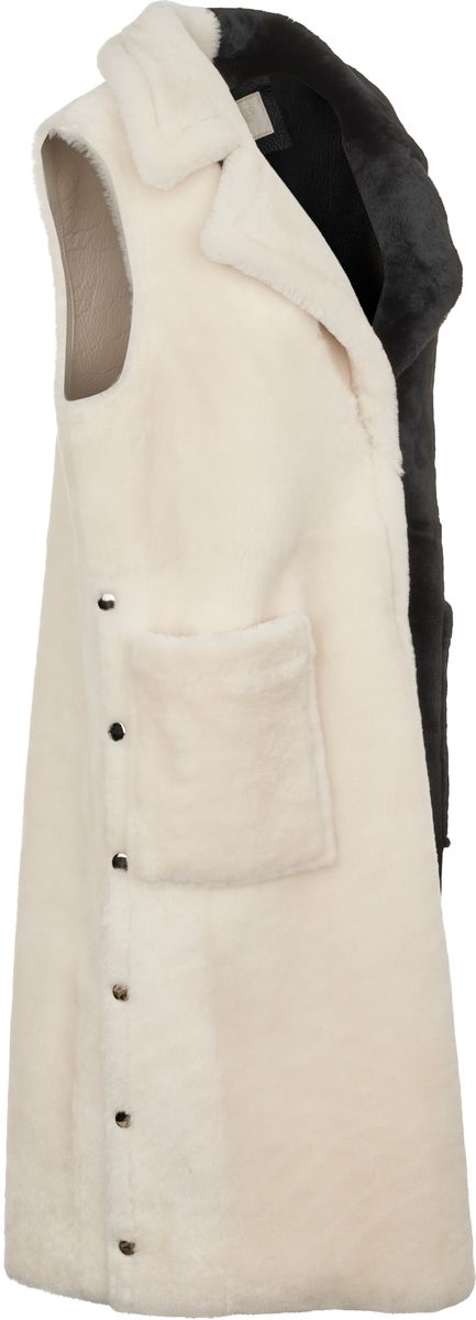 Raelynn Vest Black/Pearl