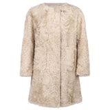 Brenda Jacket | Kalgan Lambskin Beige